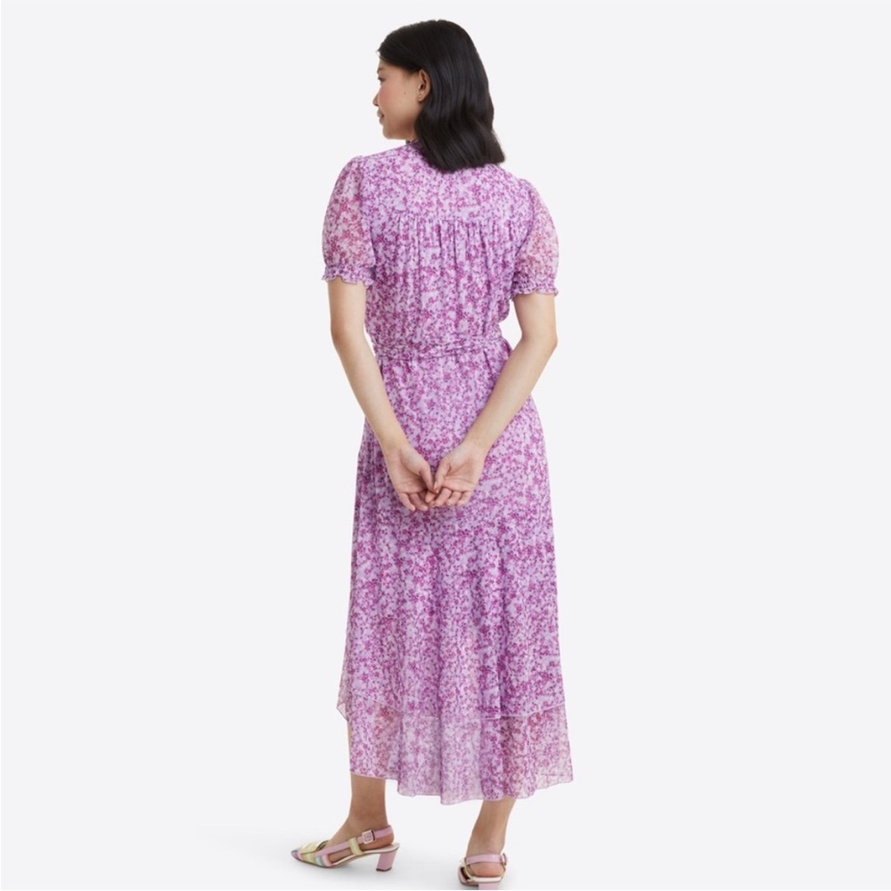 Draper James Naomi Dress in Lilac floral print